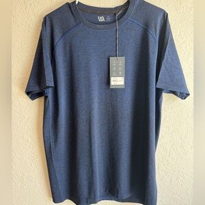 NWT VRST Circuit Seamless T-Shirt - Men’s XL - UPF 30+ Cooling - Navy $54